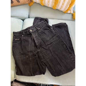 Women's Lee Black Straight Leg Jeans Size 14